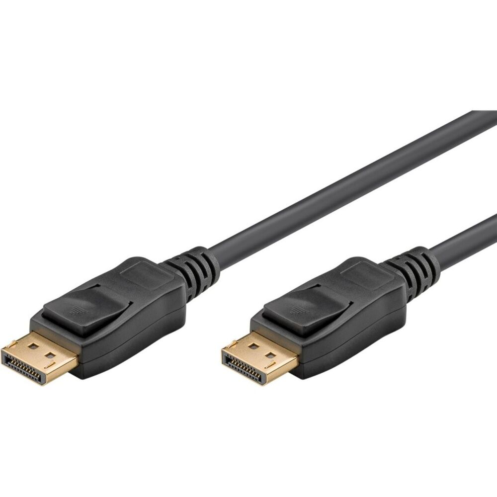 Goobay DisplayPort 2.1 to Display Port Cable 80GB 2M Vesa Certified Dp80 - Black