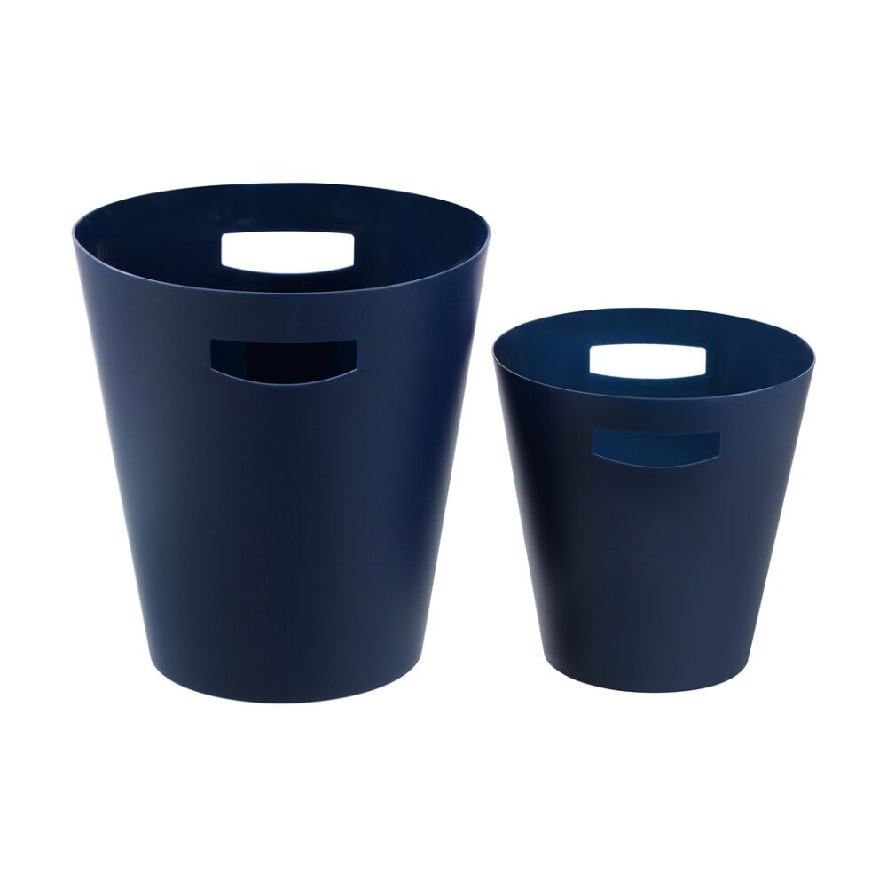 12x Boxsweden Waste Bin Rubbish Trashcan W/ Handle 5L 21x21x22cm Assorted