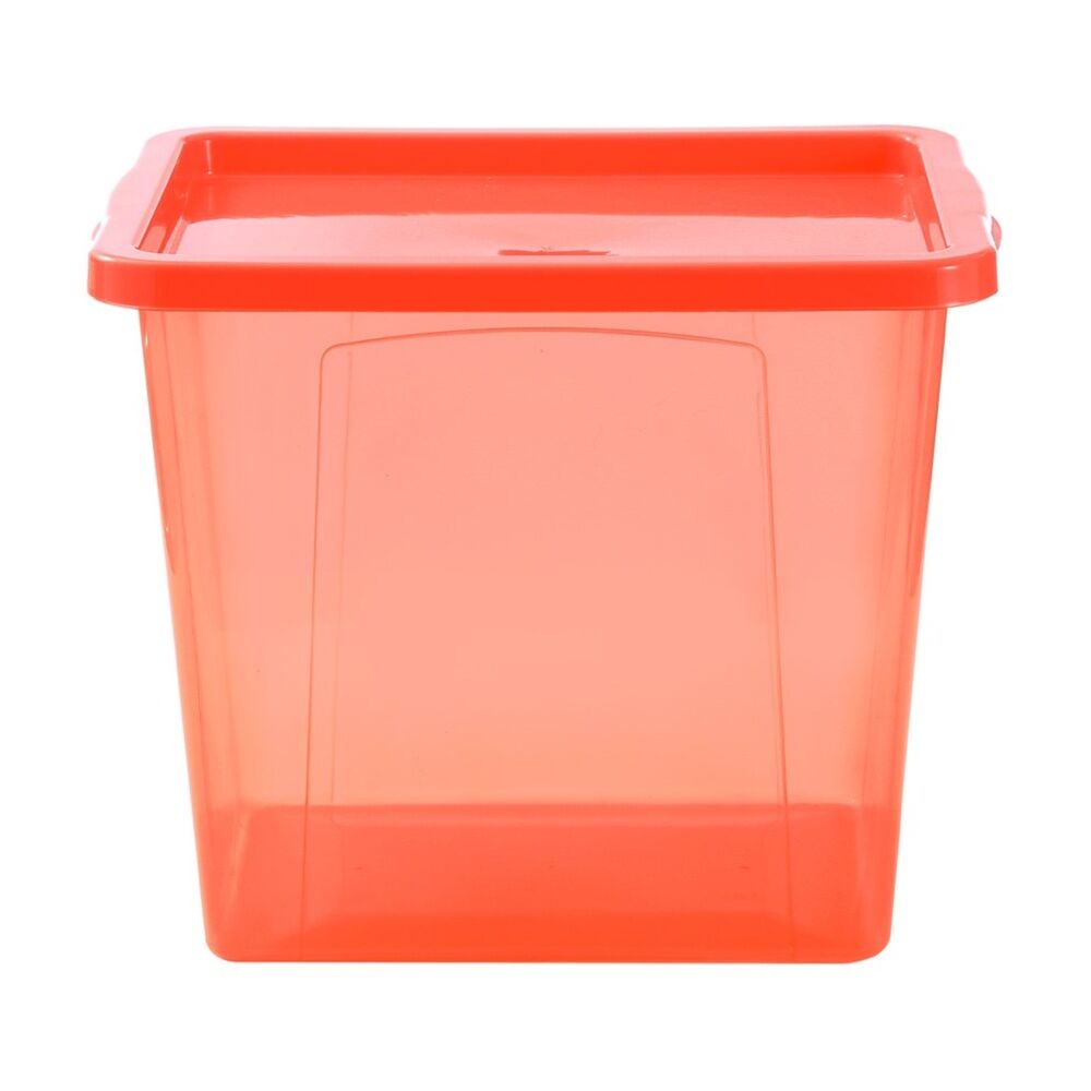 3x Boxsweden Click Stackable Organiser Storage Box 30L 43x33x34.5cm Assorted