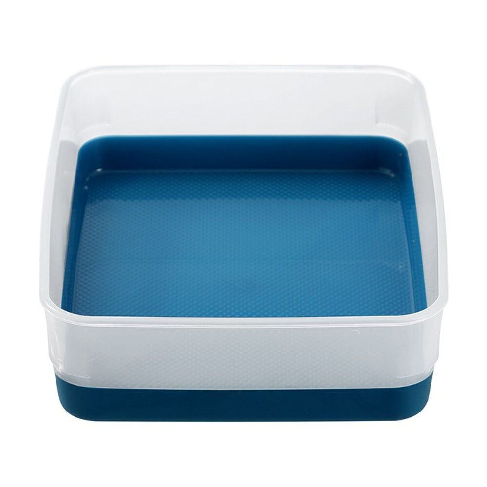 24x Boxsweden Durable Two-Tone Organiser Storage Tray 18x13.5x4.5cm Assorted