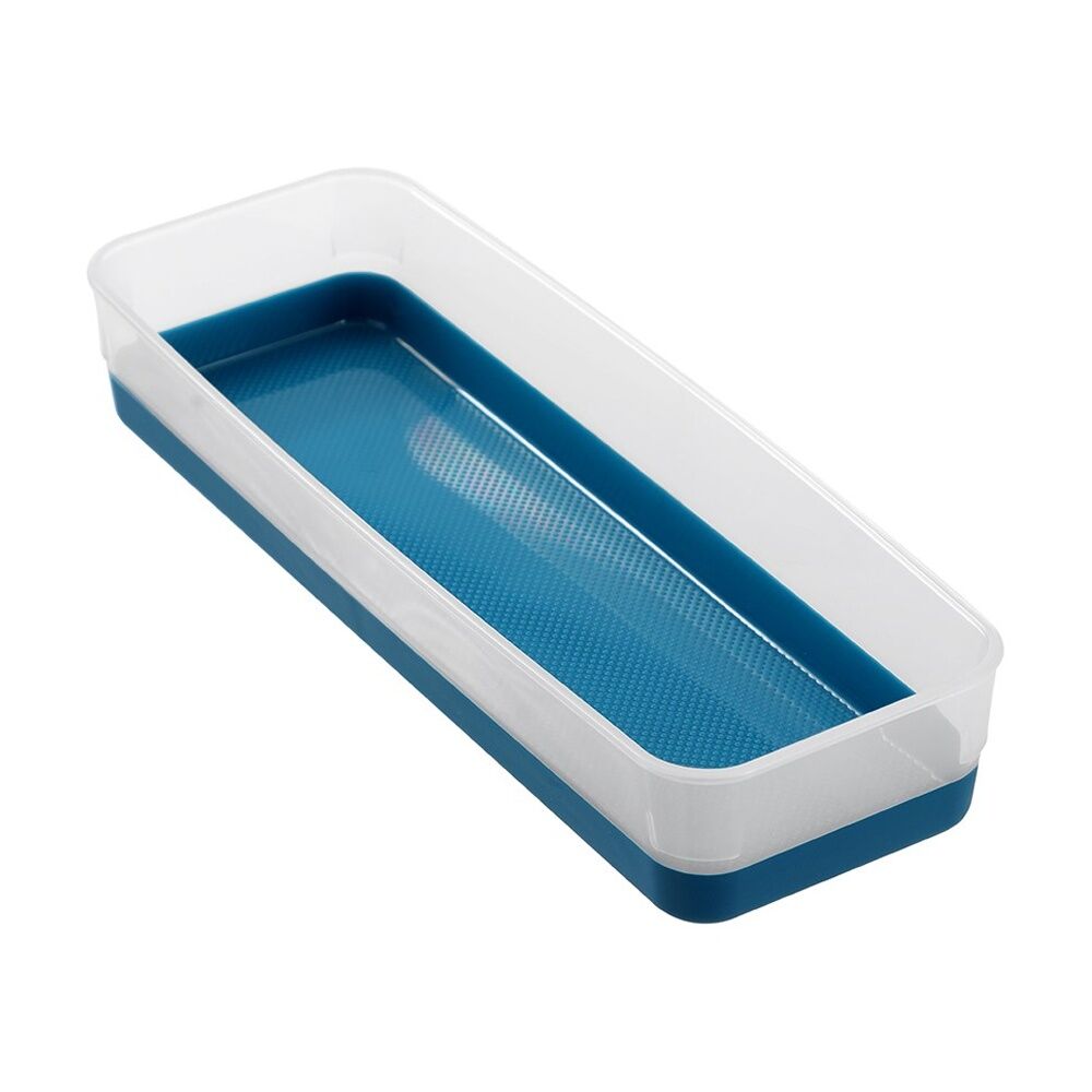 12x Boxsweden Durable Two-Tone Organiser Storage Tray 26.5x9x4.5cm Assorted