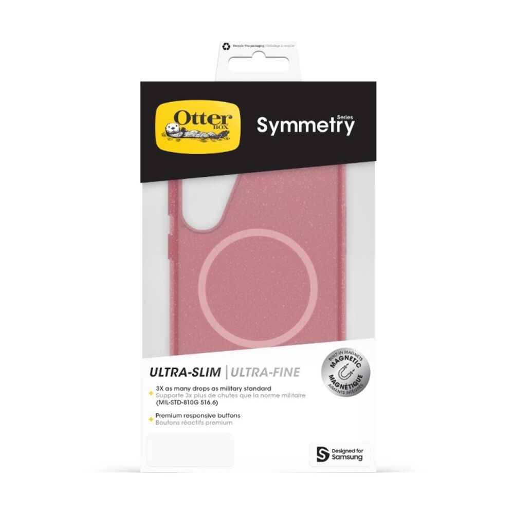 Otter OtterBox Symmetry Magnets - Samsung GS25 Ultra Protective Case Clear/Pink