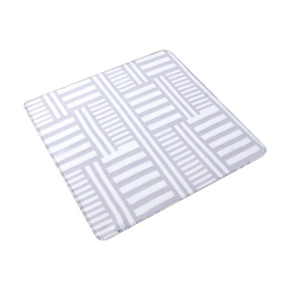 6PK Paws And Claws Fleece Pet Paw & Panel Print Blanket 70x70cm Assorted