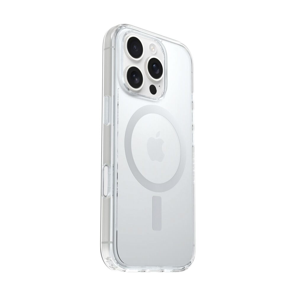 OtterBox Symmetry MagSafe Mobile Phone Case for iPhone 16 Pro Clear