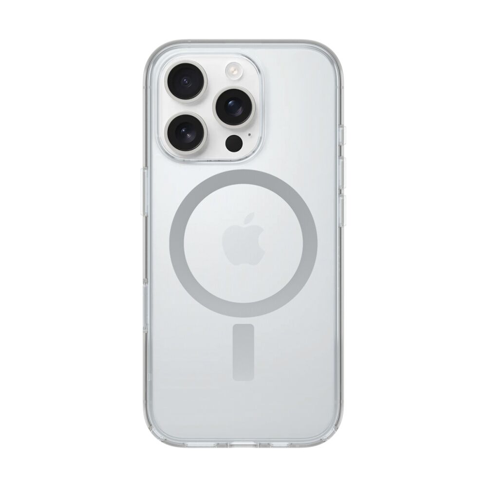 OtterBox Symmetry MagSafe Mobile Phone Case for iPhone 16 Pro Clear