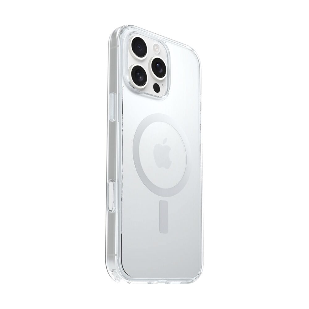 OtterBox Symmetry MagSafe Mobile Phone Case for iPhone 16 Pro Max Clear
