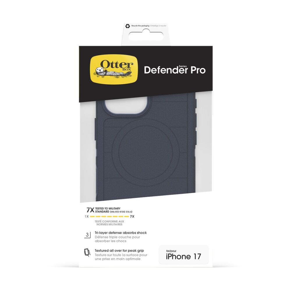OtterBox Defender Pro Protective Mobile Phone Case for iPhone 17 Blue