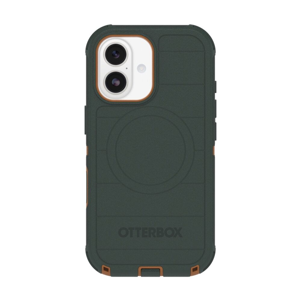OtterBox Defender Pro Protective Mobile Phone Case for iPhone 17 Cprsmth Green
