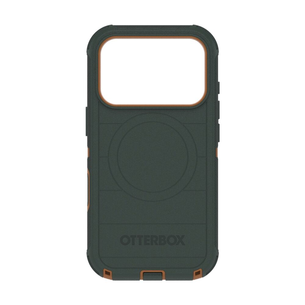 OtterBox Defender Protective Mobile Phone Case for iPhone 17 Pro Cprsmth Green