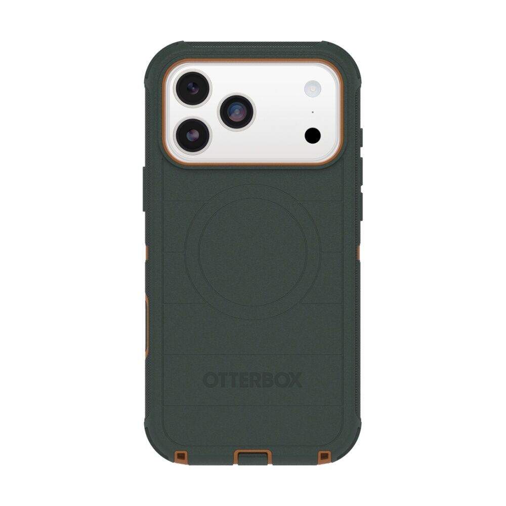 OtterBox Defender Protective Phone Case for iPhone 17 Pro Max Cprsmth Green