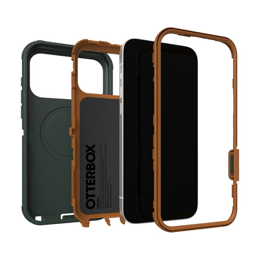 OtterBox Defender Protective Phone Case for iPhone 17 Pro Max Cprsmth Green