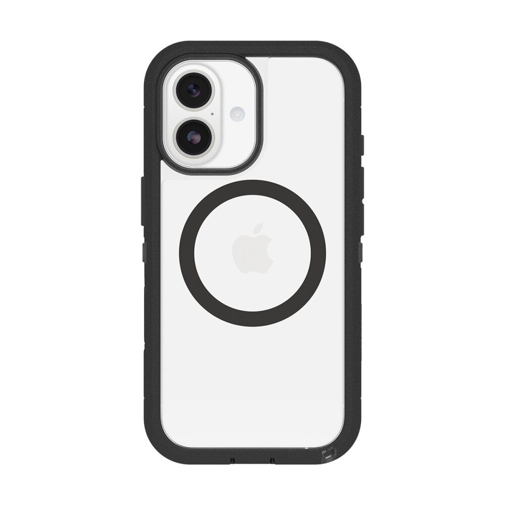 OtterBox Defender XT Pro Mobile Phone Case for iPhone 17 Dark Side Black