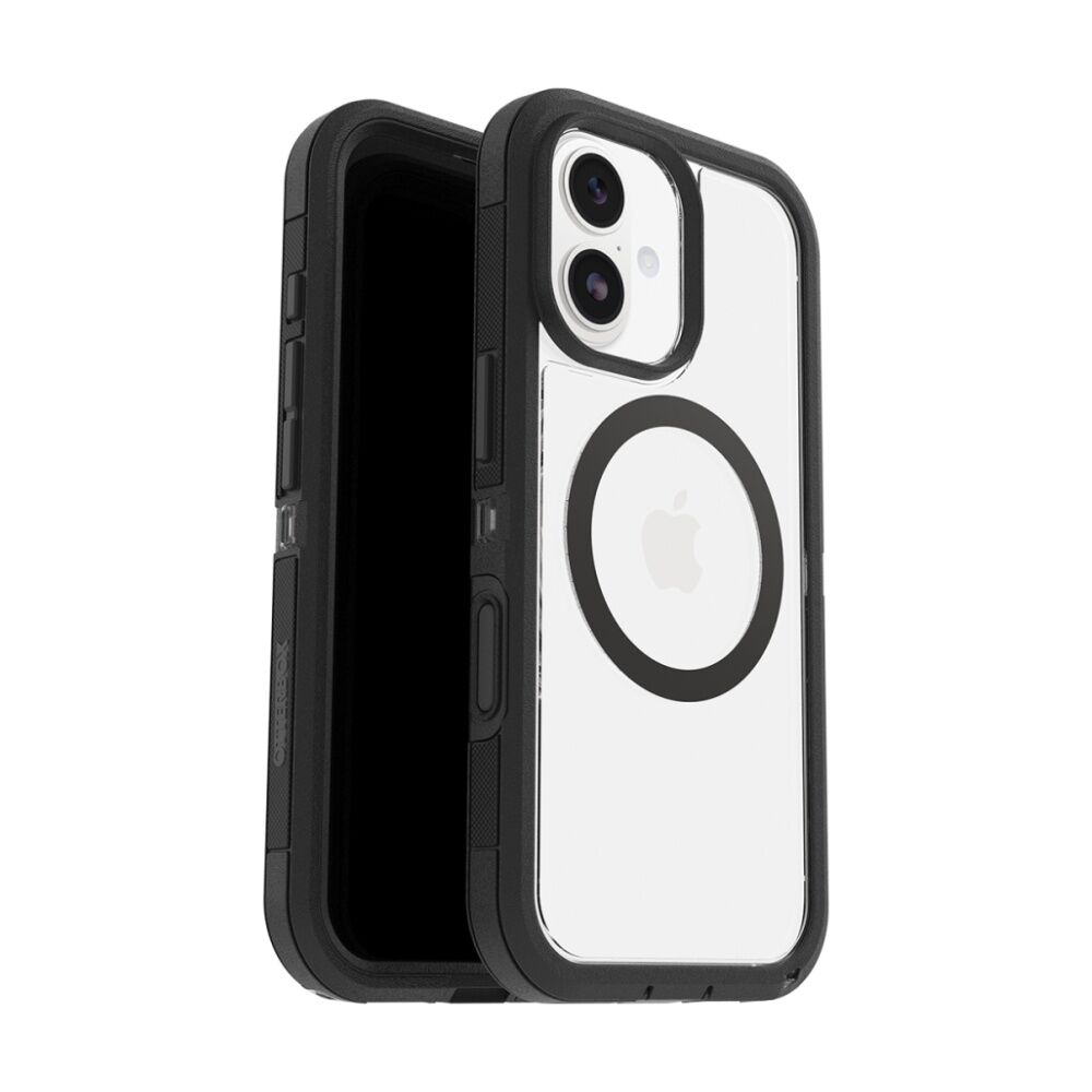 OtterBox Defender XT Pro Mobile Phone Case for iPhone 17 Dark Side Black