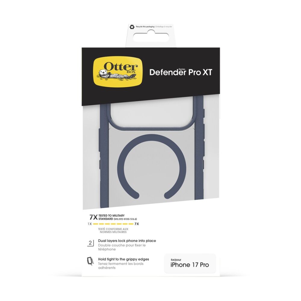 OtterBox Defender XT MagSafe Phone Case for iPhone 17 Pro Mountain Storm Blue
