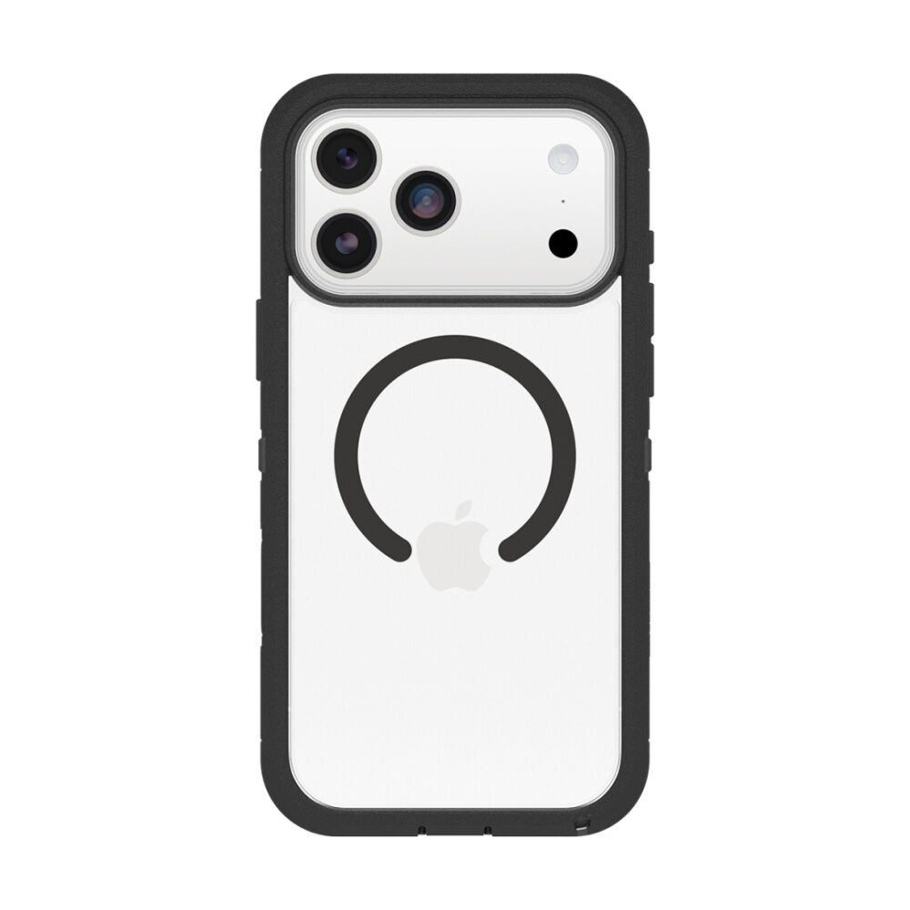 OtterBox Defender XT MagSafe Phone Case for iPhone 17 Pro Max Dark Side Black