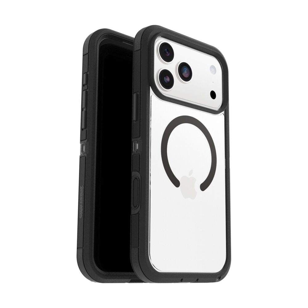 OtterBox Defender XT MagSafe Phone Case for iPhone 17 Pro Max Dark Side Black