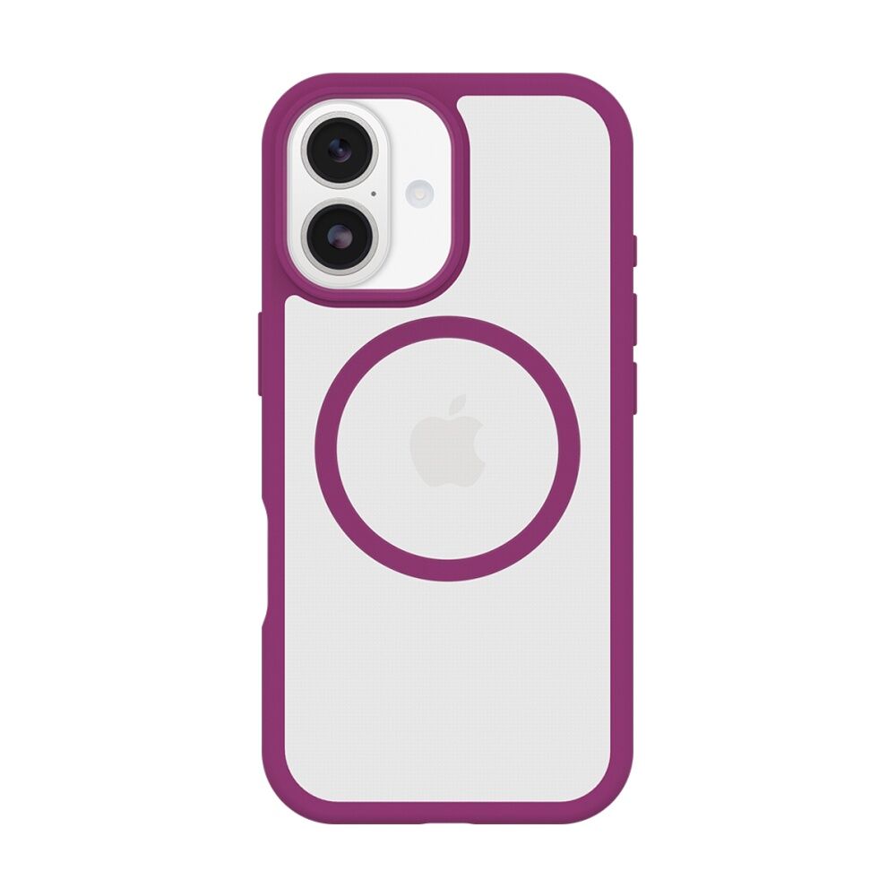 OtterBox React MagSafe Mobile Phone Case for iPhone 17 Rose Crystal Pink