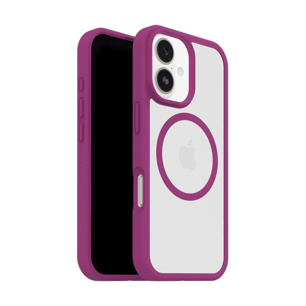OtterBox React MagSafe Mobile Phone Case for iPhone 17 Rose Crystal Pink
