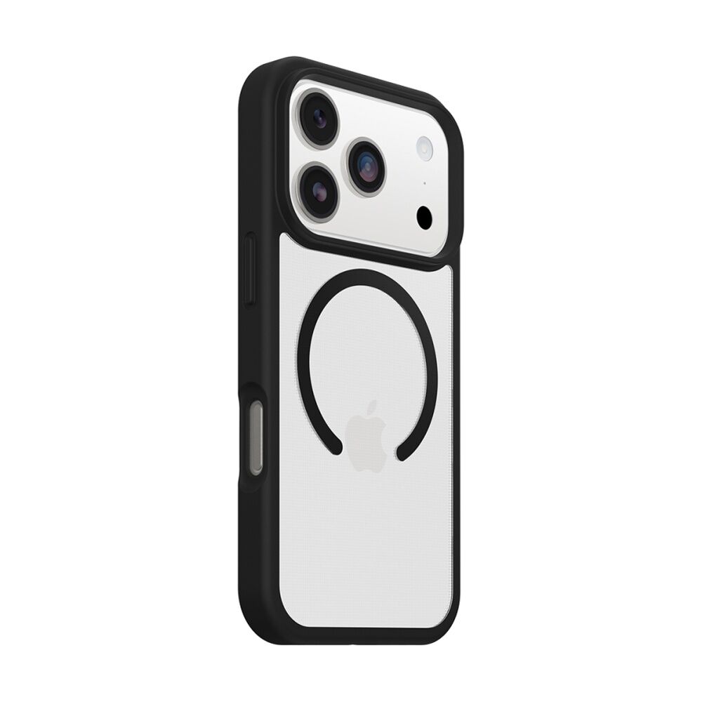 OtterBox React MagSafe Mobile Phone Case for iPhone 17 Pro Black Crystal