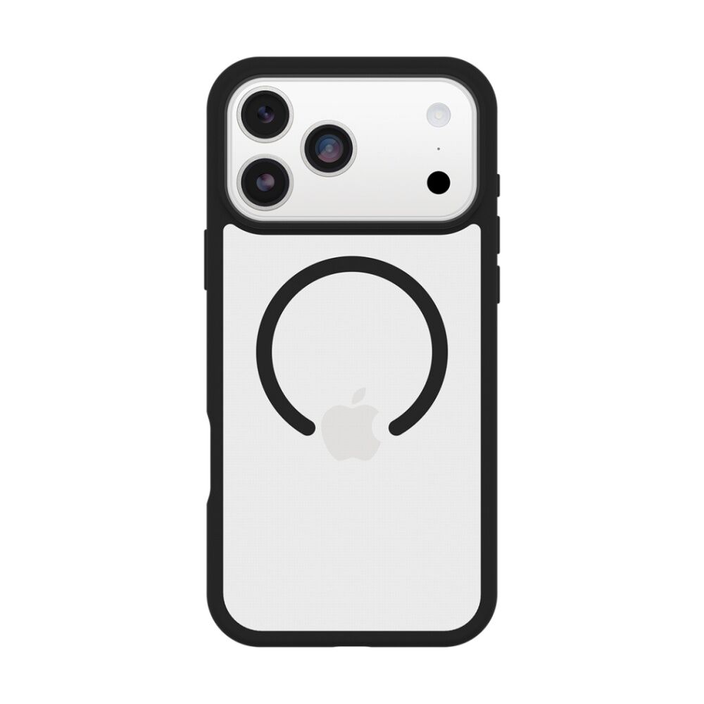 OtterBox React MagSafe Mobile Phone Case for iPhone 17 Pro Max Black Crystal