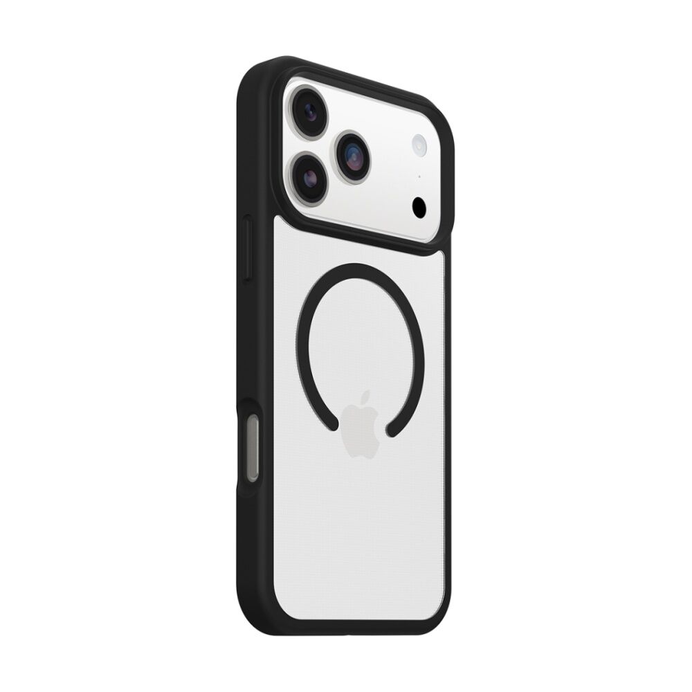 OtterBox React MagSafe Mobile Phone Case for iPhone 17 Pro Max Black Crystal