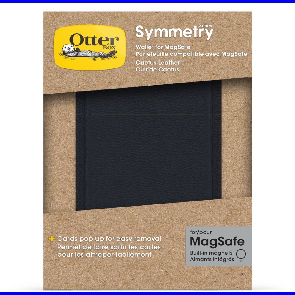 OtterBox Phone Magnetic Cactus Leather Wallet Attachment Accessory Deep Blue