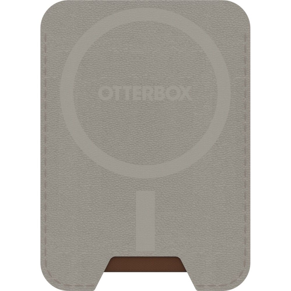 OtterBox Mobile Phone Magnetic Cactus Leather Wallet Attachment Accessory Brown