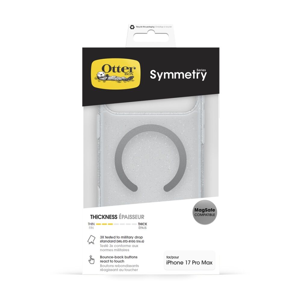 OtterBox Symmetry MagSafe Mobile Phone Case for iPhone 17 Pro Max Stardust