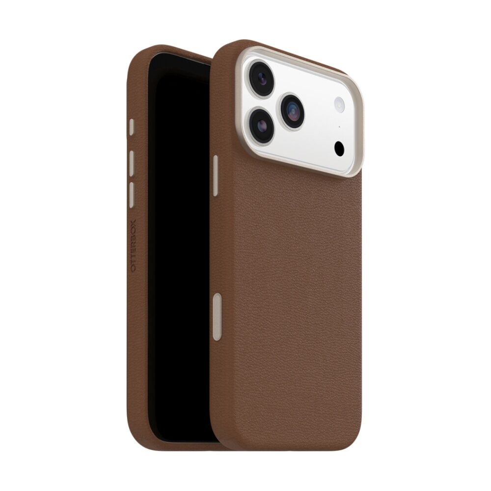 OtterBox Symmetry MagSafe Phone Case for iPhone 17 Pro Max Desert Saddle Brown