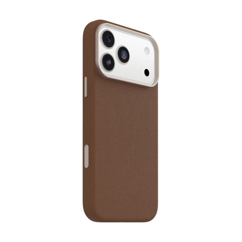 OtterBox Symmetry MagSafe Phone Case for iPhone 17 Pro Max Desert Saddle Brown