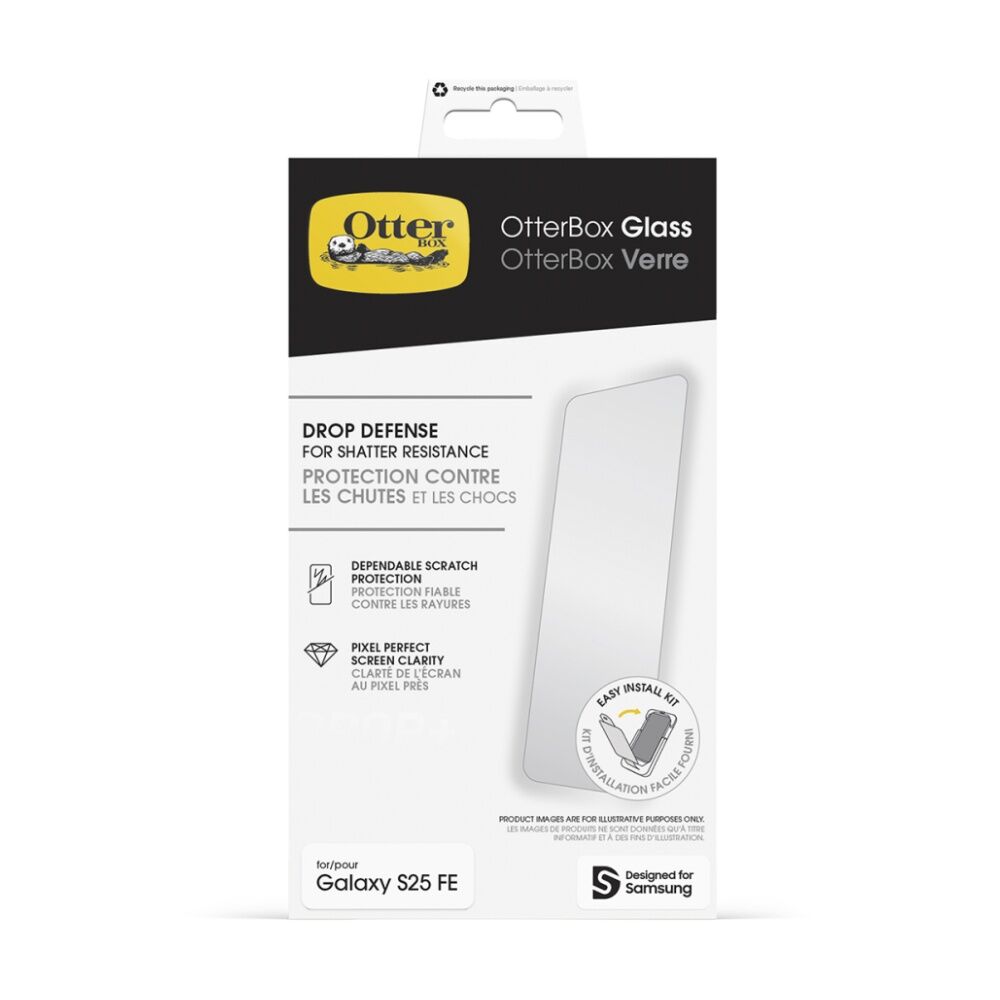 OtterBox Mobile Phone Screen Protector for Samsug Galaxy S25 FE Glass