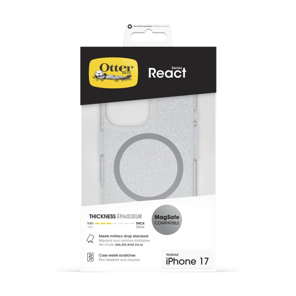 OtterBox React MagSafe Mobile Phone Case for iPhone 17 Stardust