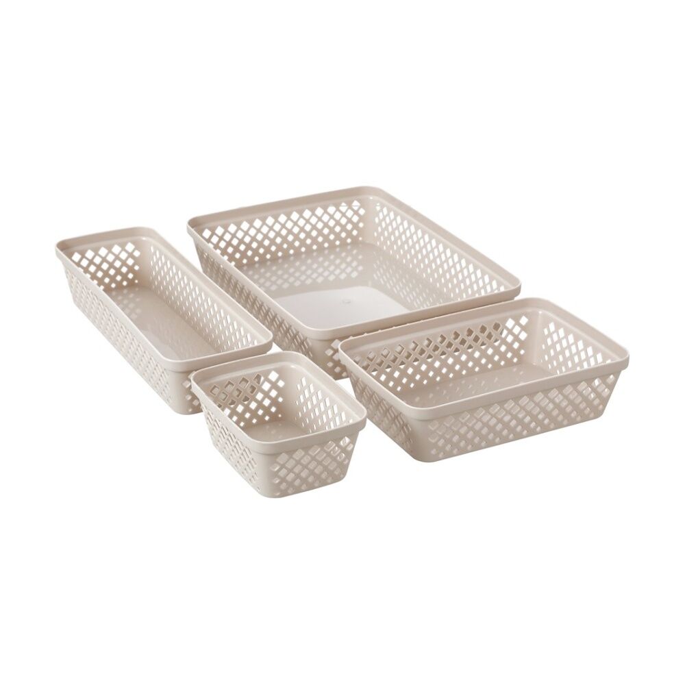 36x 2pc Boxsweden Diamond Tray Home Organiser Storage Container 15.5x11.5x6.5cm