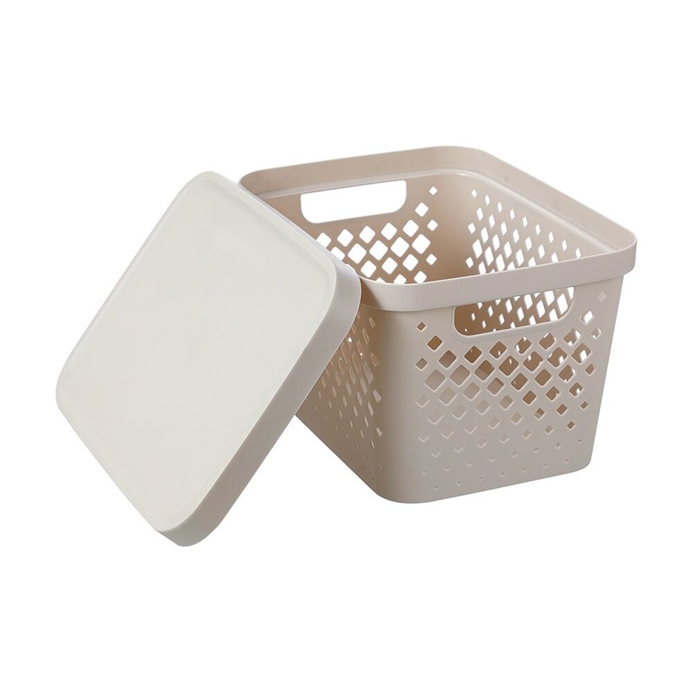 12PK Boxsweden Diamond Tray Home Organiser Storage Container 16L 36x27x22cm