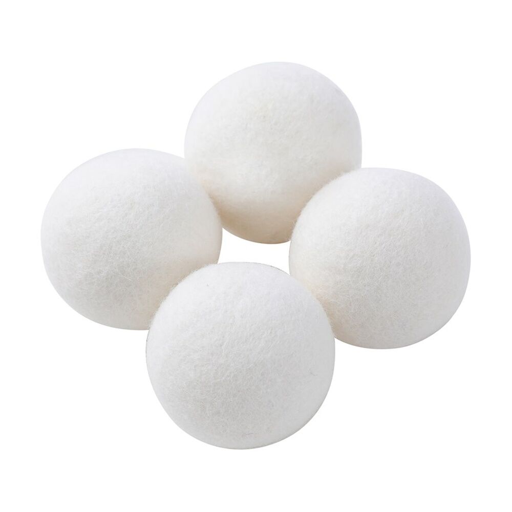 6x 4PK Boxsweden Reusable Wool Laundry Dryer Balls 6cm Reduces Drying Time