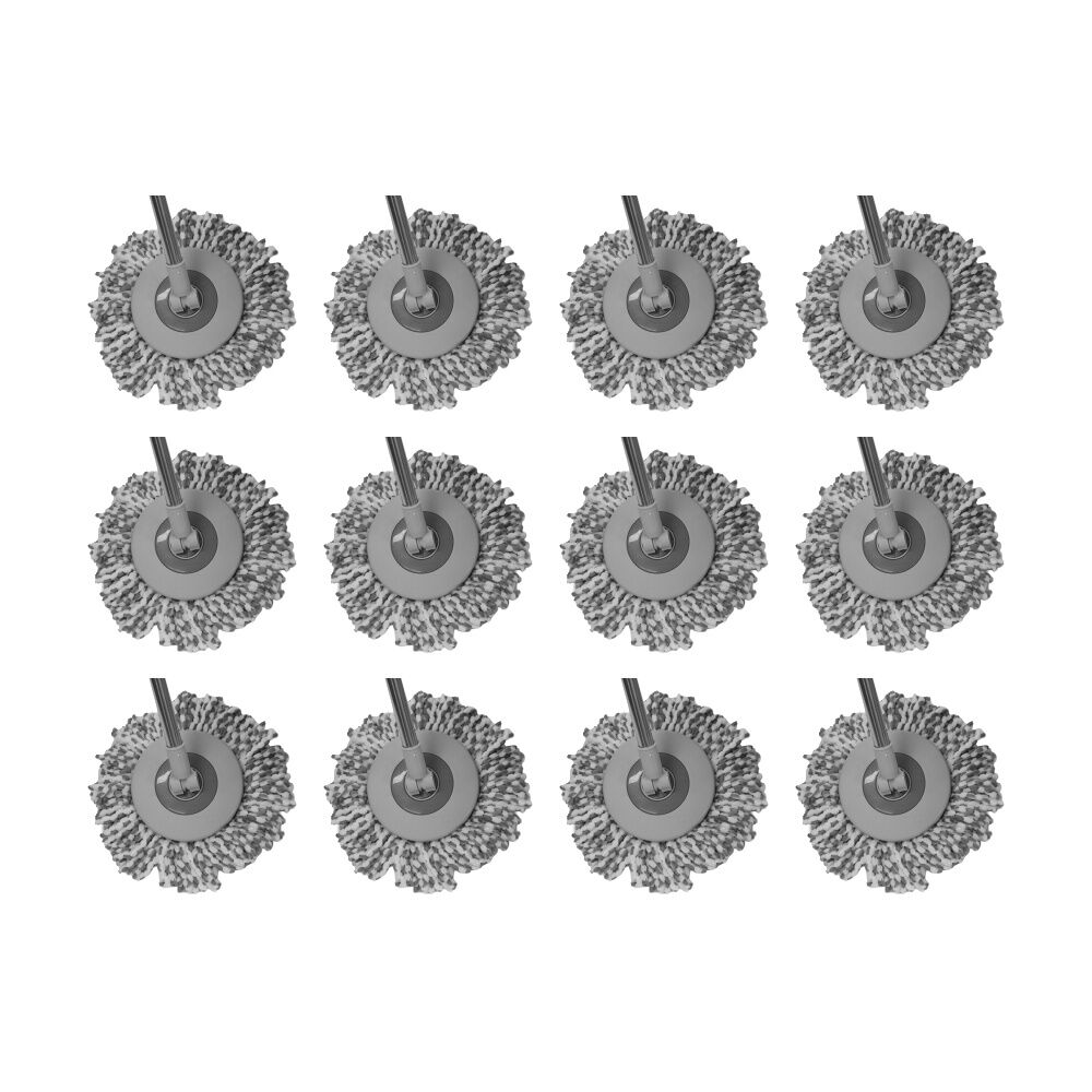 12PK Boxsweden Prime Spin Mop Head Refill Cleaning Accessory Assorted 100g