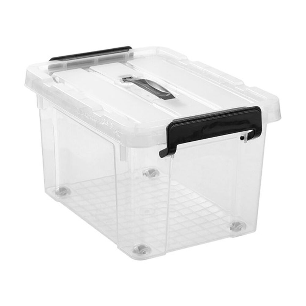12PK Boxsweden Dura Carry Box Home Organiser Storage Container 16L 38x28x23cm