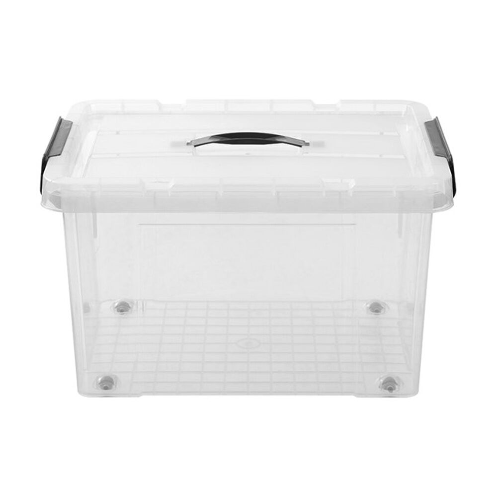 6PK Boxsweden Dura Carry Box Home Organiser Storage Container 27L 44x33x26cm