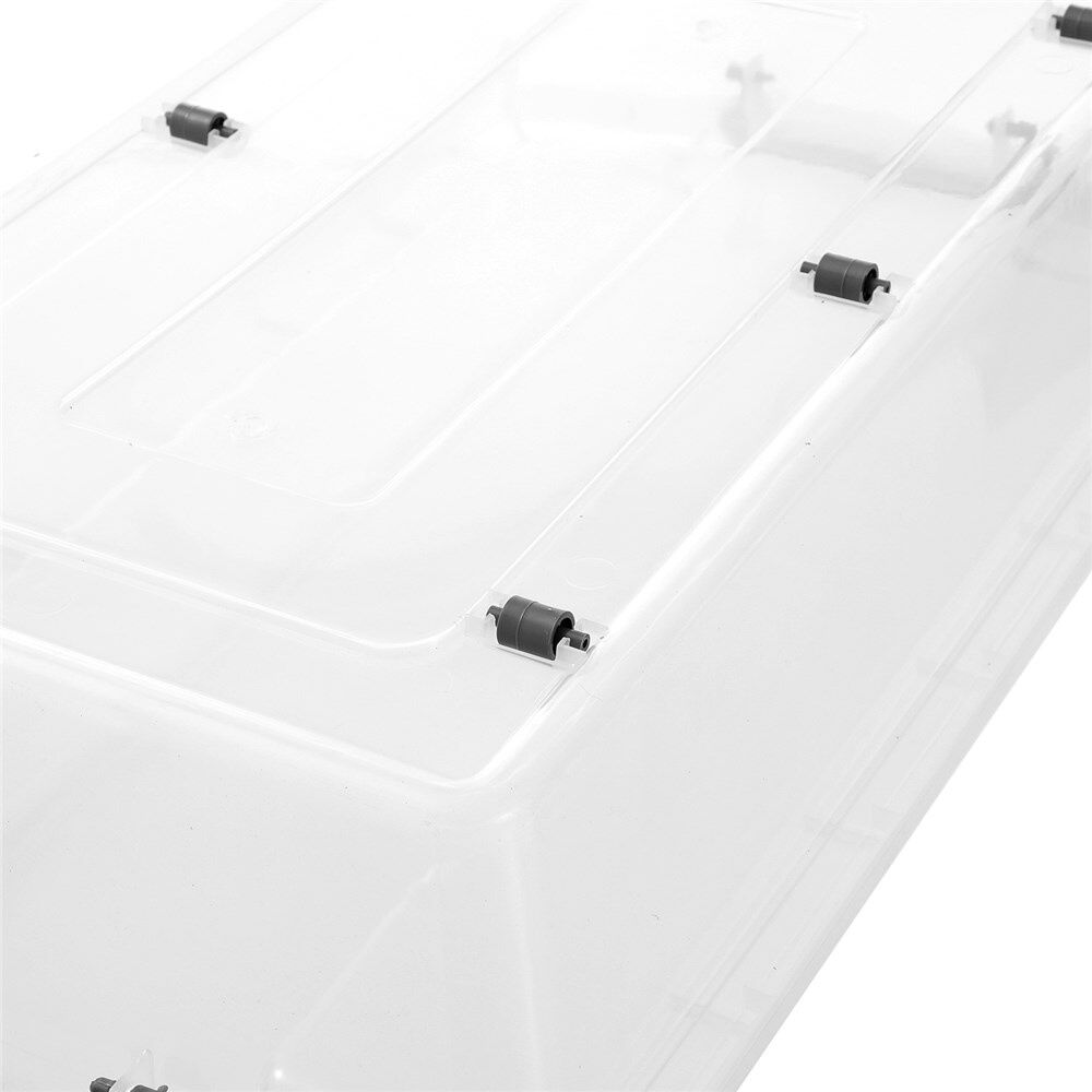 6PK Boxsweden Dura Underbed Home Organiser Storage Container 40L 73x42x17cm