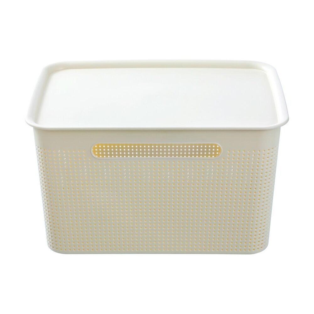 12PK Boxsweden Koi Lidded Home Organiser Storage Container Basket Assorted 16.5L