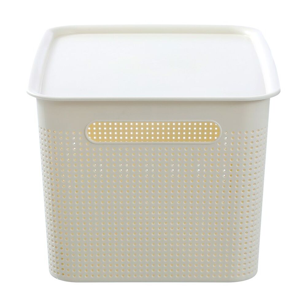 12PK Boxsweden Koi Lidded Home Organiser Storage Container Basket Assorted 16.5L