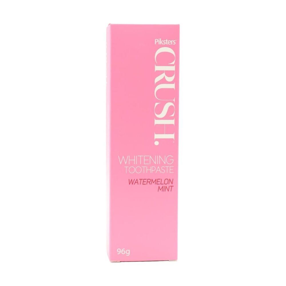 8PK Piksters Crush Whitening Toothpaste Watermelon Mint Flavour 96g