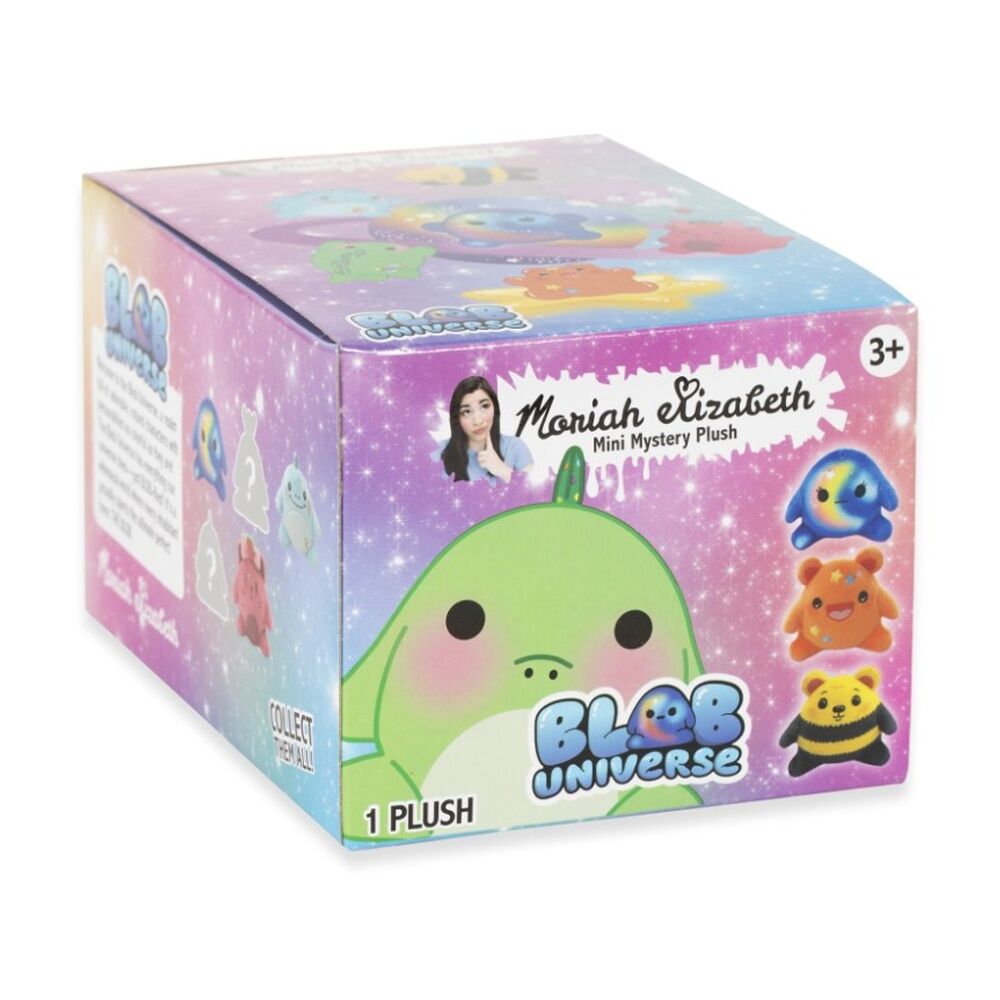 4PK Bonkers Moriah Elizabeth Blob Universe Mystery Plush S1 Assorted 6"
