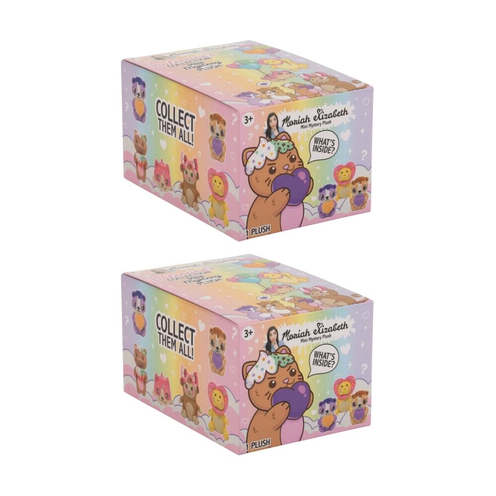 2PK Bonkers Moriah Elizabeth Mystery Plush Valentine's Assorted 6 Inches