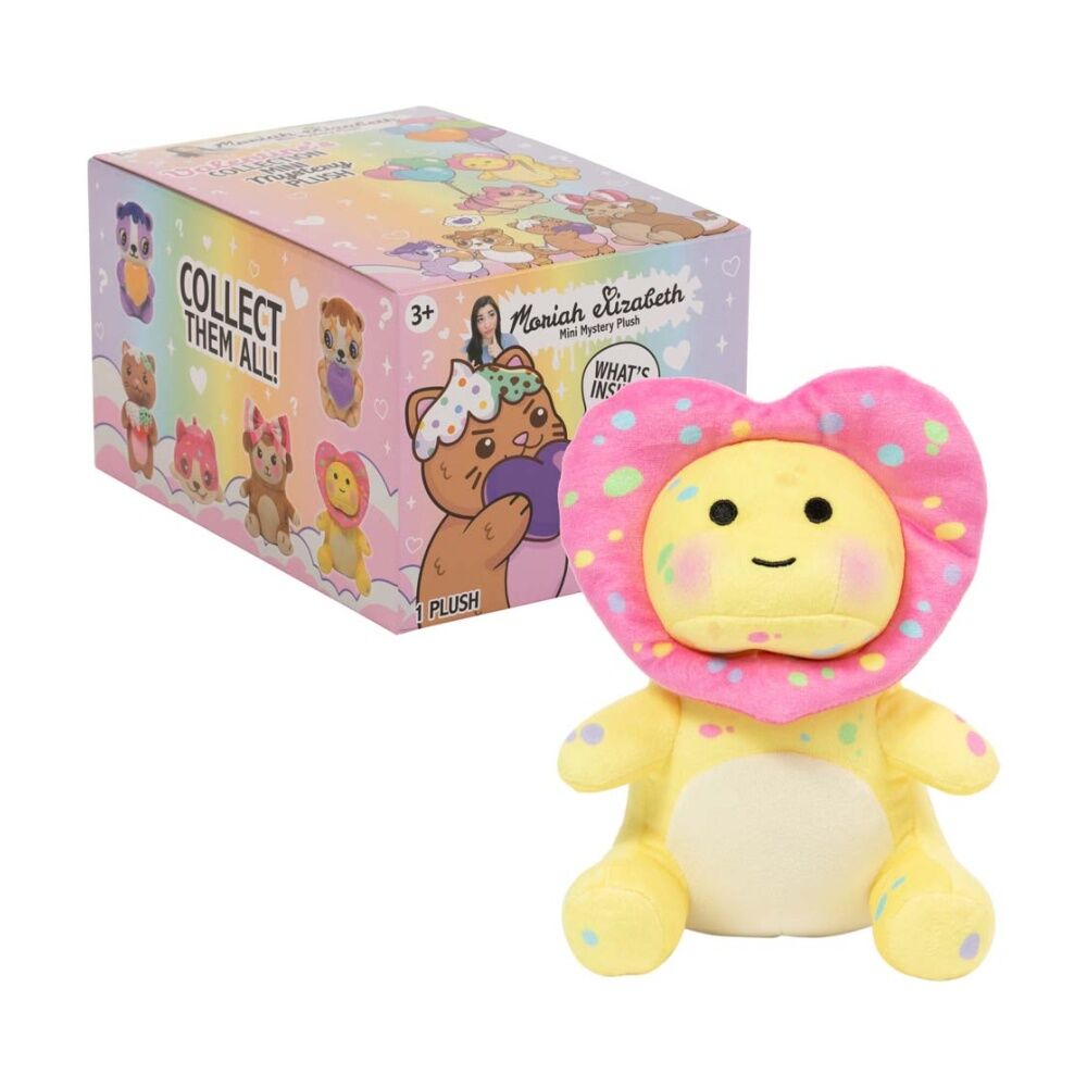 2PK Bonkers Moriah Elizabeth Mystery Plush Valentine's Assorted 6 Inches