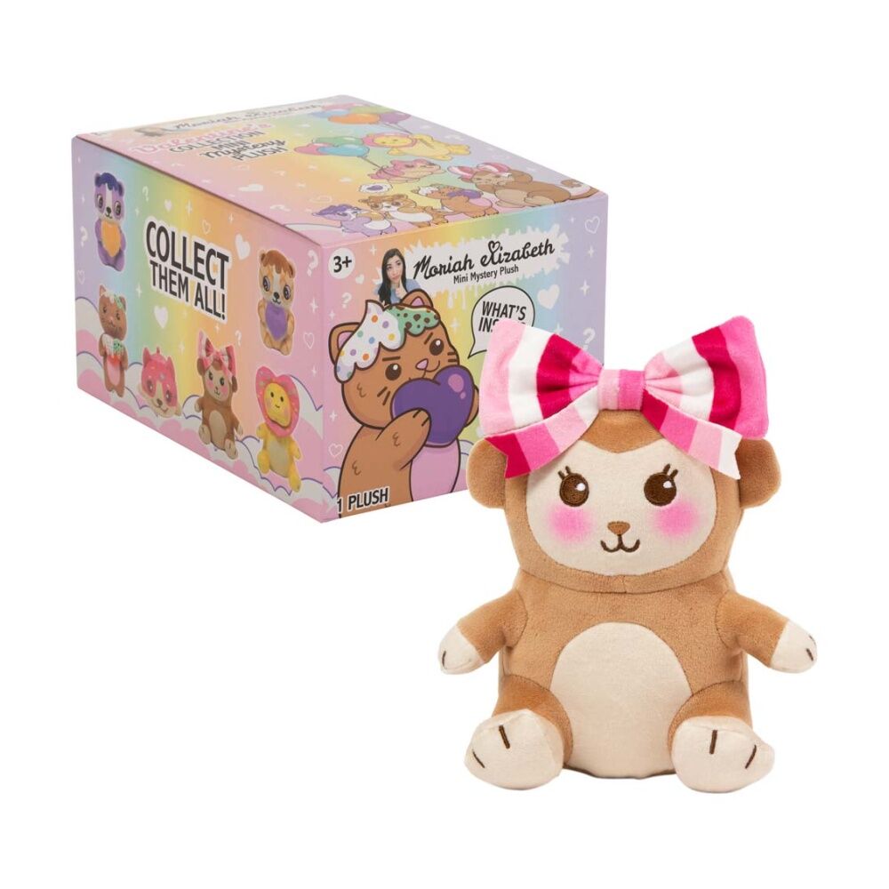 2PK Bonkers Moriah Elizabeth Mystery Plush Valentine's Assorted 6 Inches