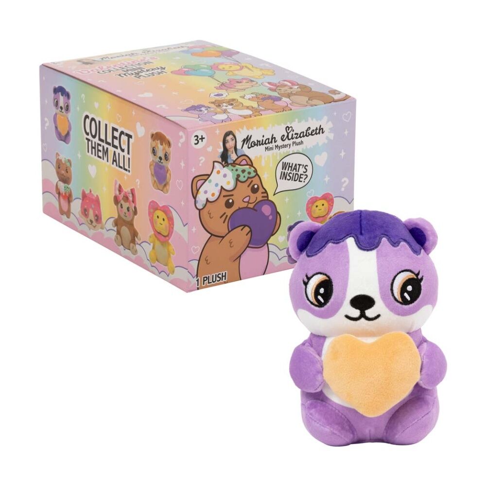 2PK Bonkers Moriah Elizabeth Mystery Plush Valentine's Assorted 6 Inches