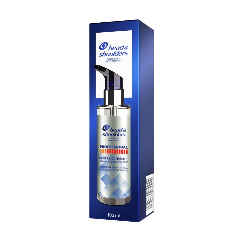 6PK Head & Shoulders Leave On Scalp Spray Professional Dandruff Care 100mL