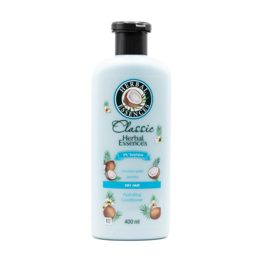 12PK Herbal Essences Classic Coconut Water Jasmine Hydrating Conditioner 400ml