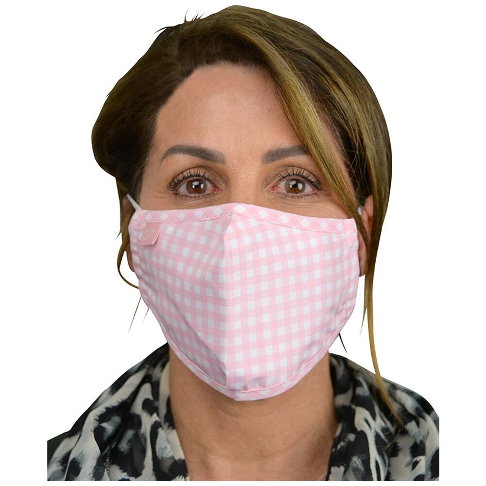 6PK Annabel Trends Reusable Face Mask W/ Adjustable Ear Straps Black Space